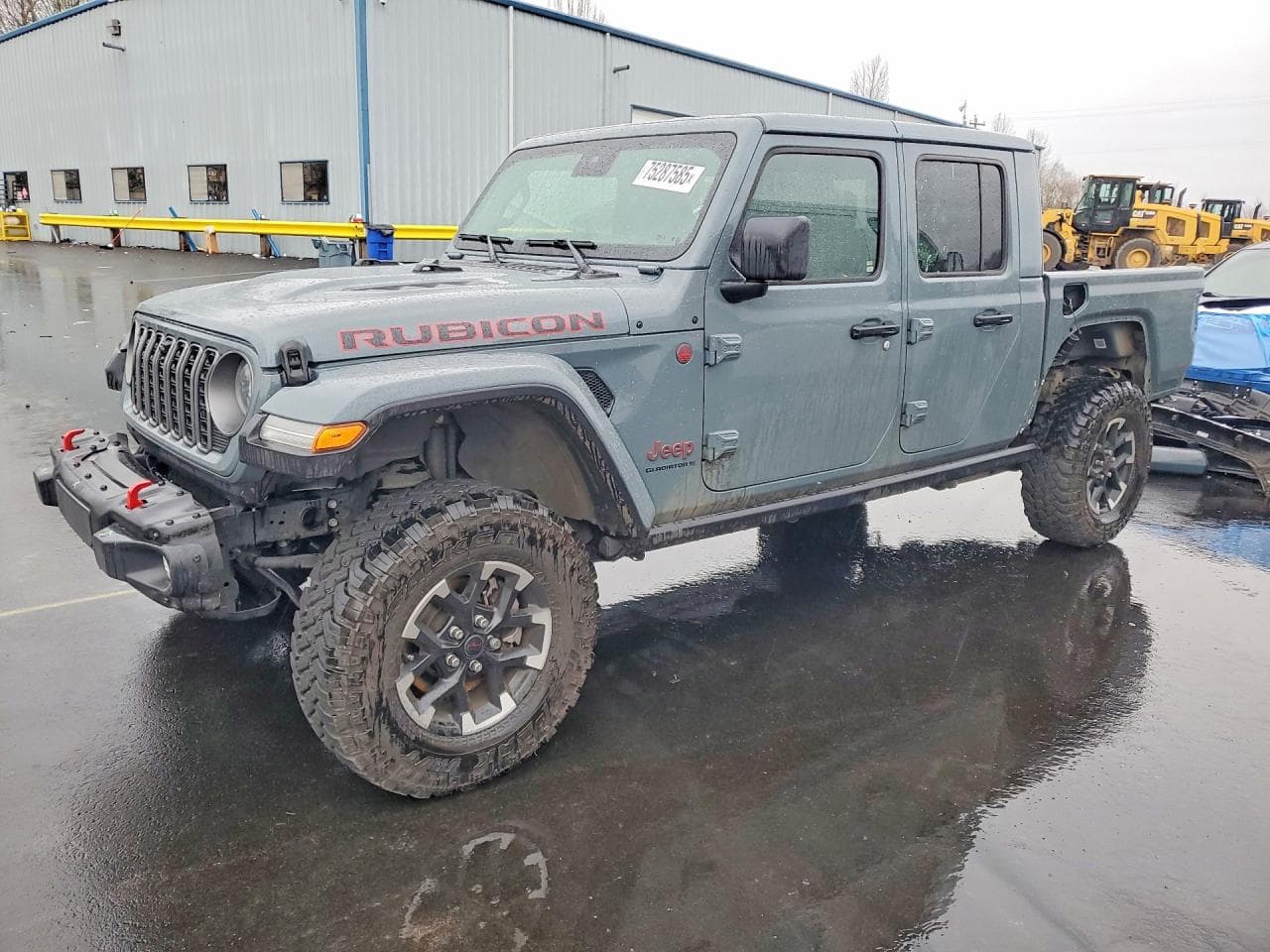 2025 Jeep Gladiator — lot COPART #75287585, Avariat Spate