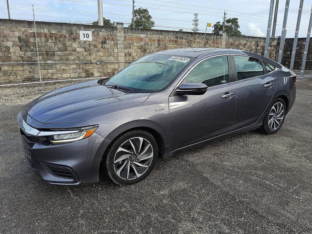 2020 Honda Insight — lot COPART #99366265, Daune Minore