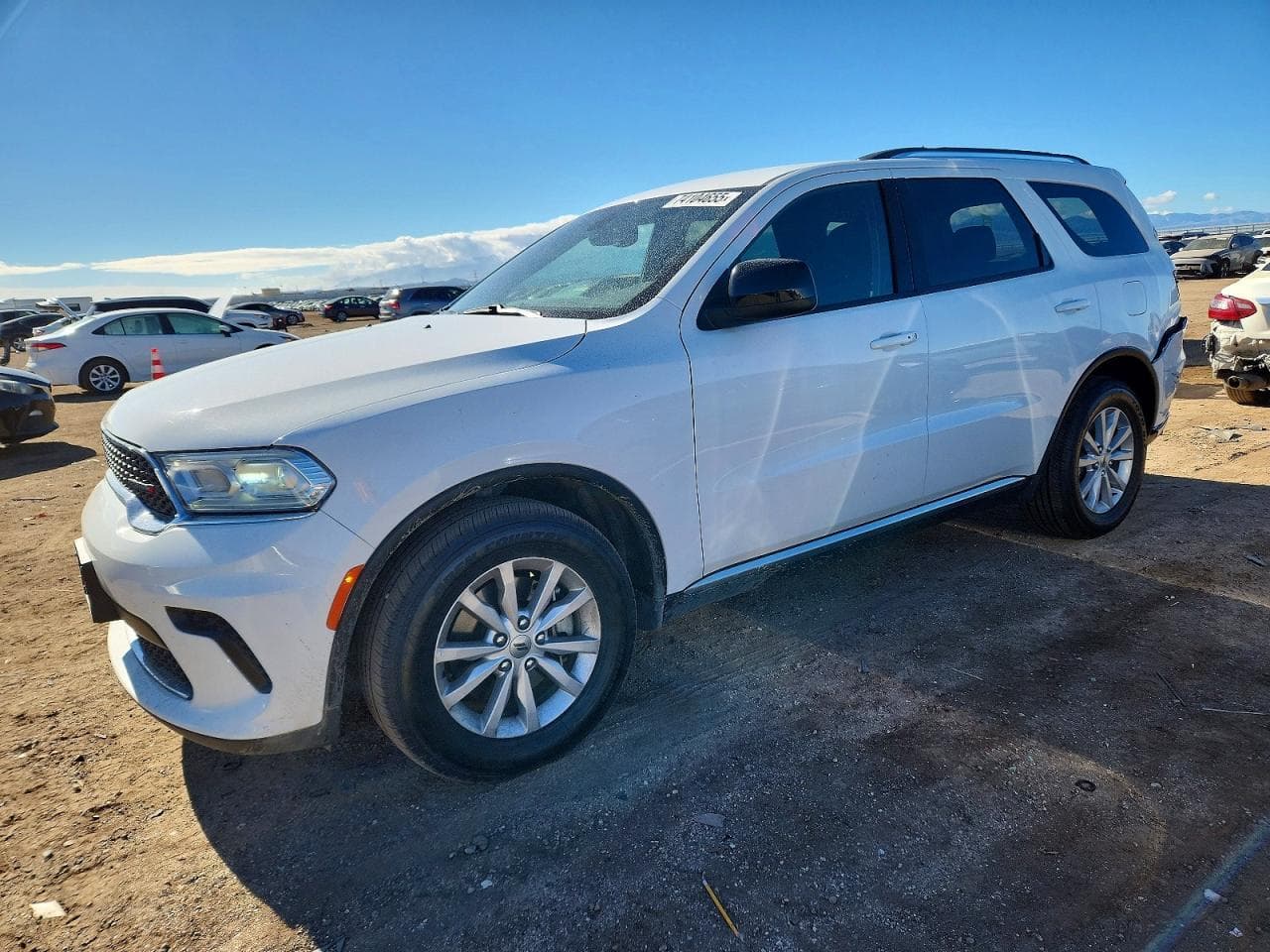 2023 Dodge Durango — lot COPART #74104655, Avariat Spate
