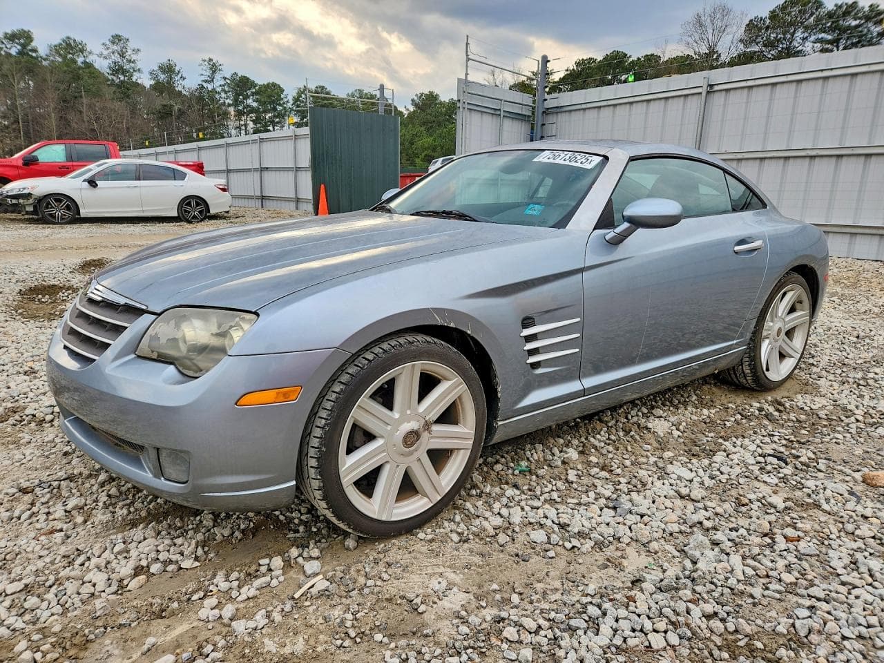 2004 Chrysler Crossfire — lot COPART #75613625, Daune Minore