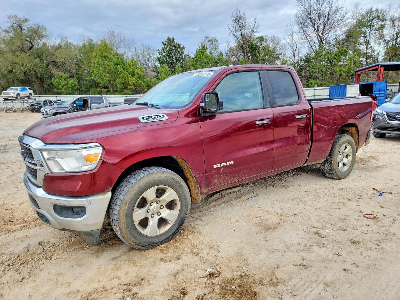 2019 Ram 1500 — lot COPART #78876145, Defecțiune Mecanică