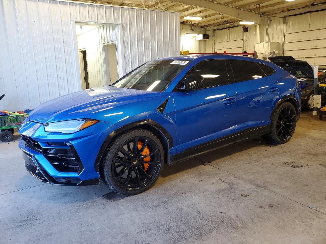 2022 Lamborghini Urus — lot COPART #76754515, Avariat Lateral
