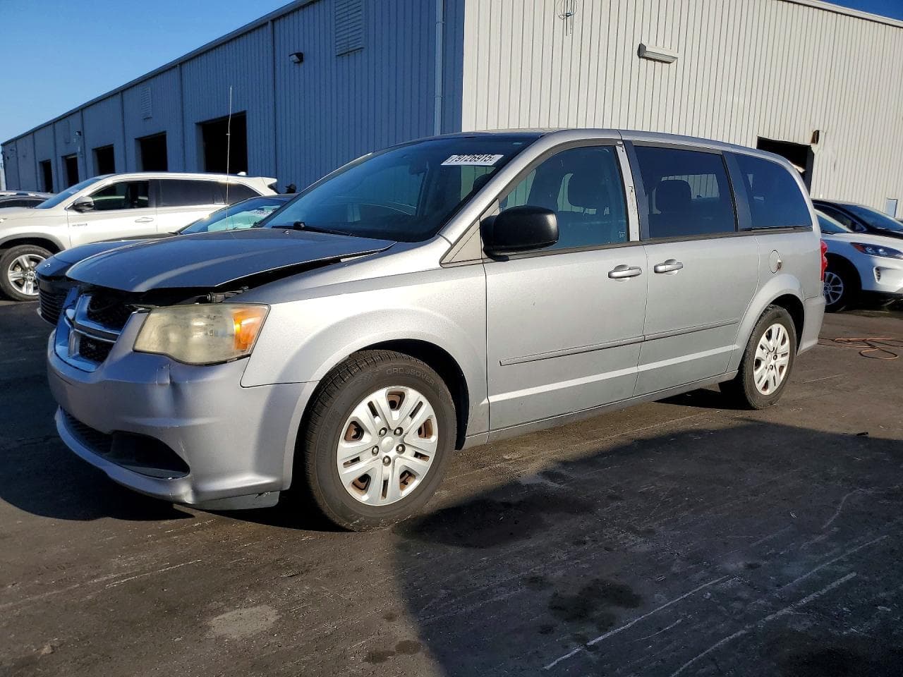 2014 Dodge Grand Caravan — lot COPART #79726915, Avariat Spate