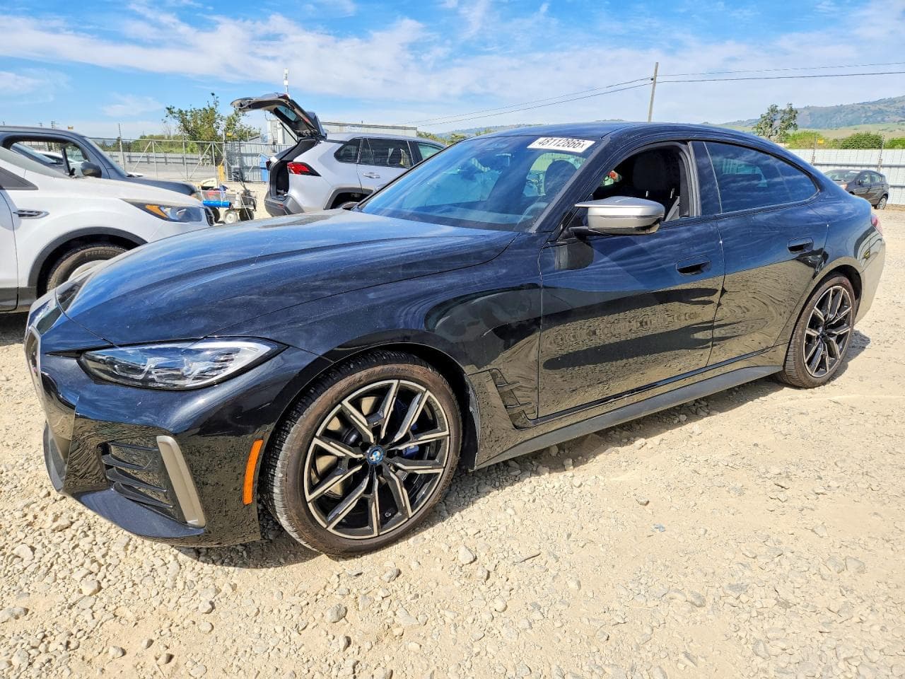 2024 BMW i4 — lot COPART #48112866, Avariat Lateral