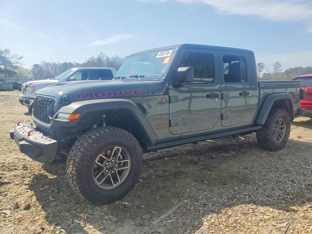2025 Jeep Gladiator — lot COPART #45683706, Contaminare Biologică