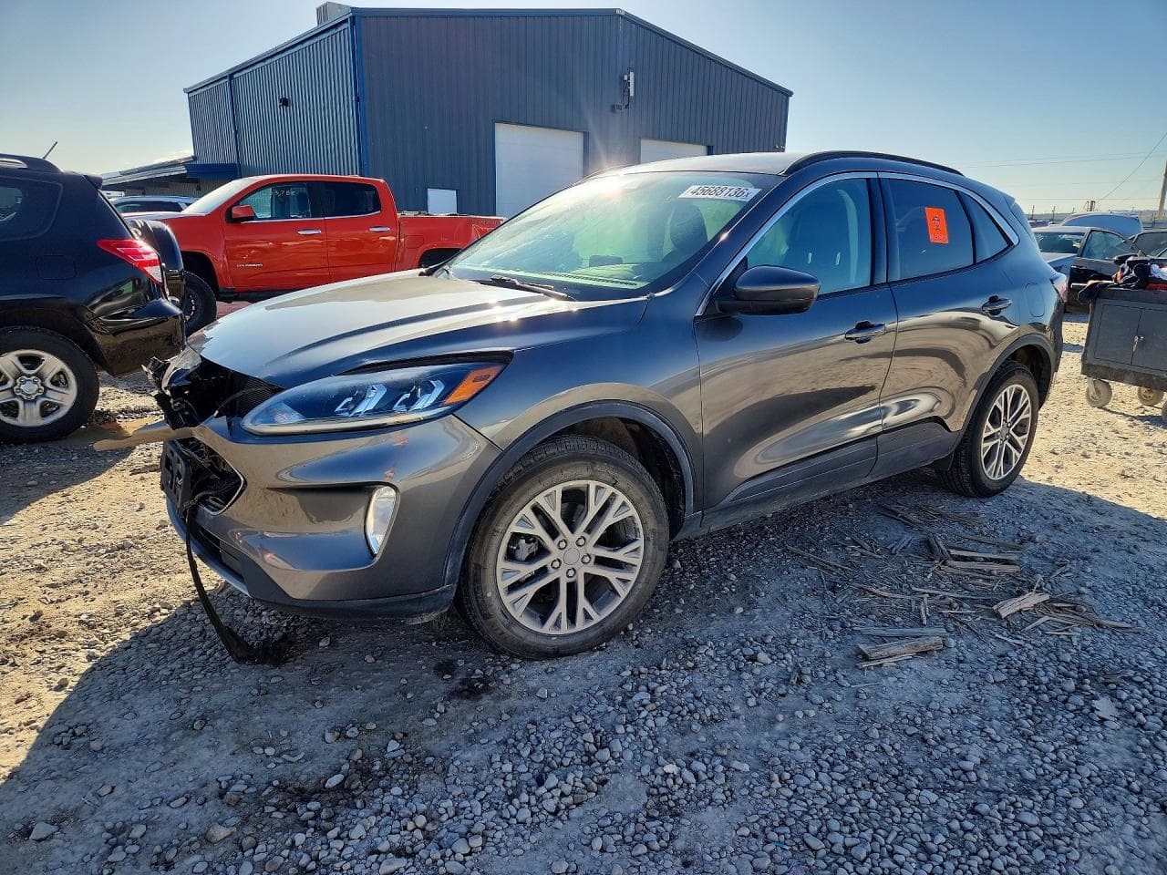 2021 Ford Escape — lot COPART #45688136, Avariat Față
