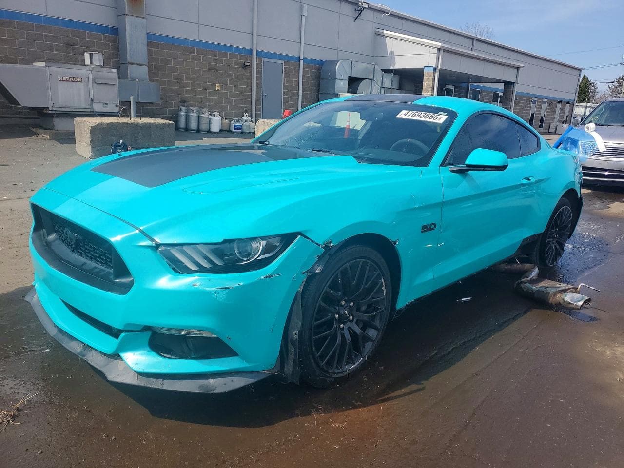 2016 Ford Mustang — lot COPART #47693666, Avariat Lateral