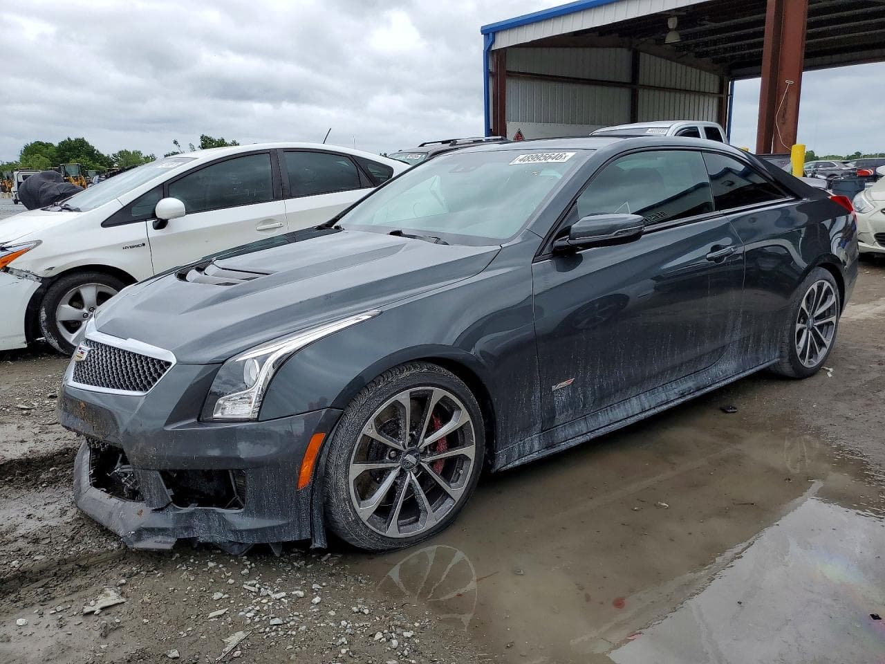 2016 Cadillac ATS — lot COPART #48995646, Avariat Față