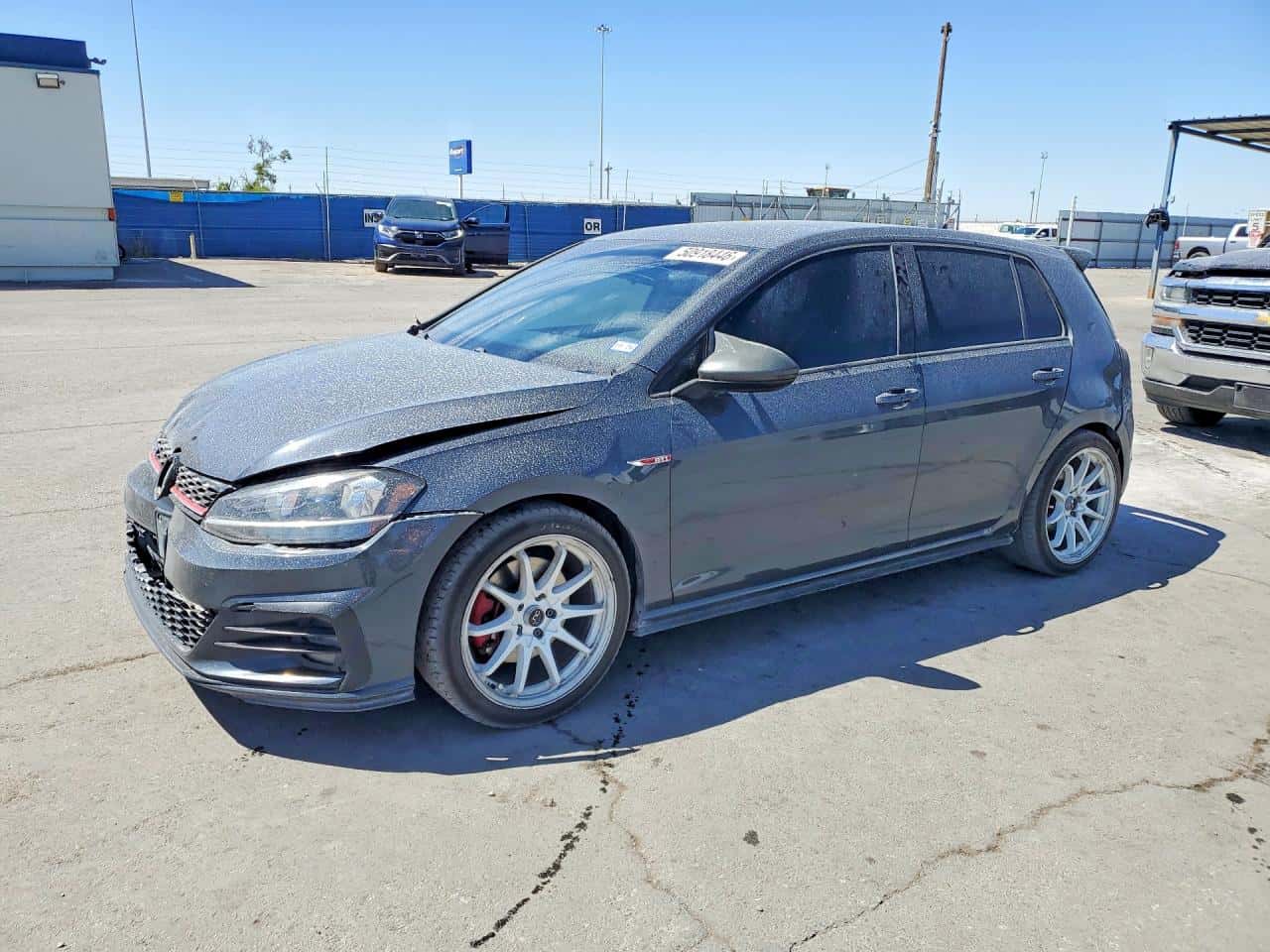 2018 Volkswagen GTI — lot COPART #50918446, Avariat Față
