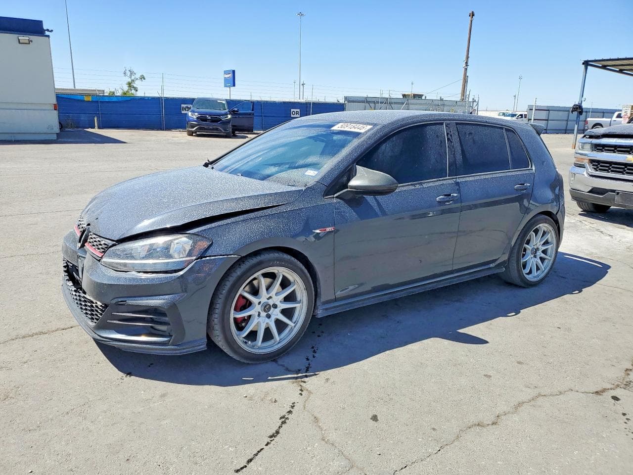 2018 Volkswagen GTI — lot COPART #50918446, Avariat Față
