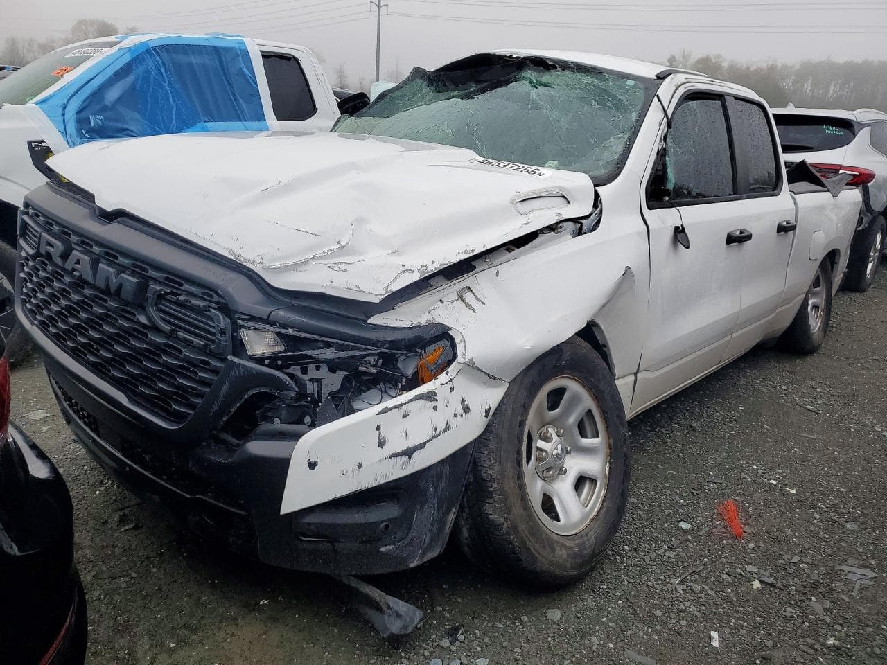2025 Ram 1500 — lot COPART #46537256, Avariat Față