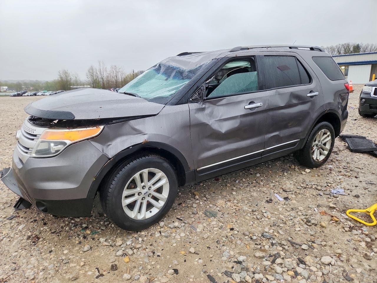 2013 Ford Explorer — lot COPART #50159596, Avariat Față