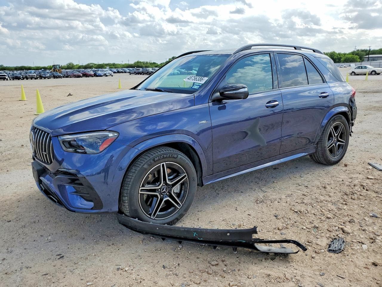 2024 Mercedes-Benz GLE — lot COPART #48756386, Avariat Spate