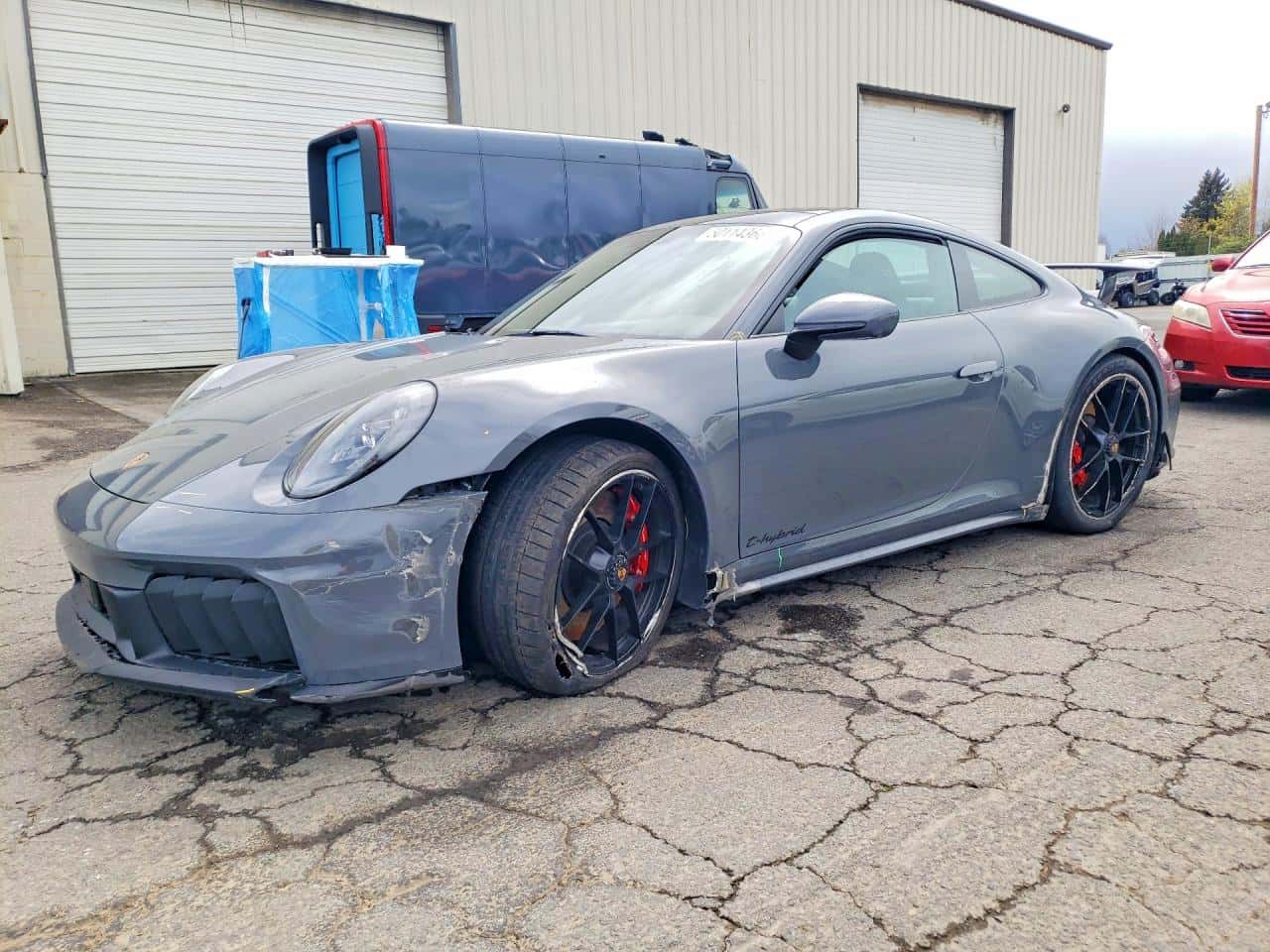 2025 Porsche 911 — lot COPART #50114366, Avariat Față