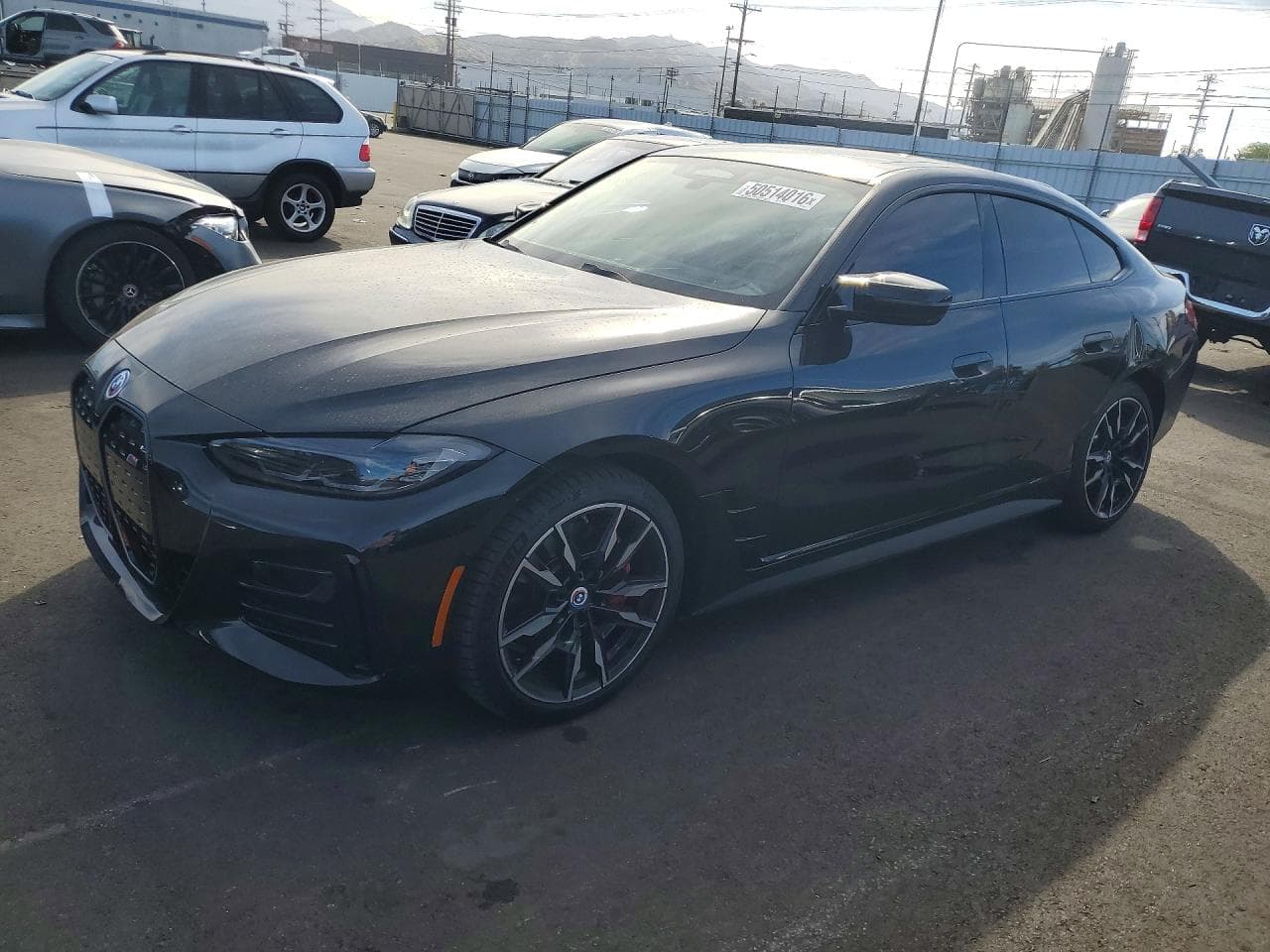 2023 BMW i4 — lot COPART #50514016, Avariat Lateral