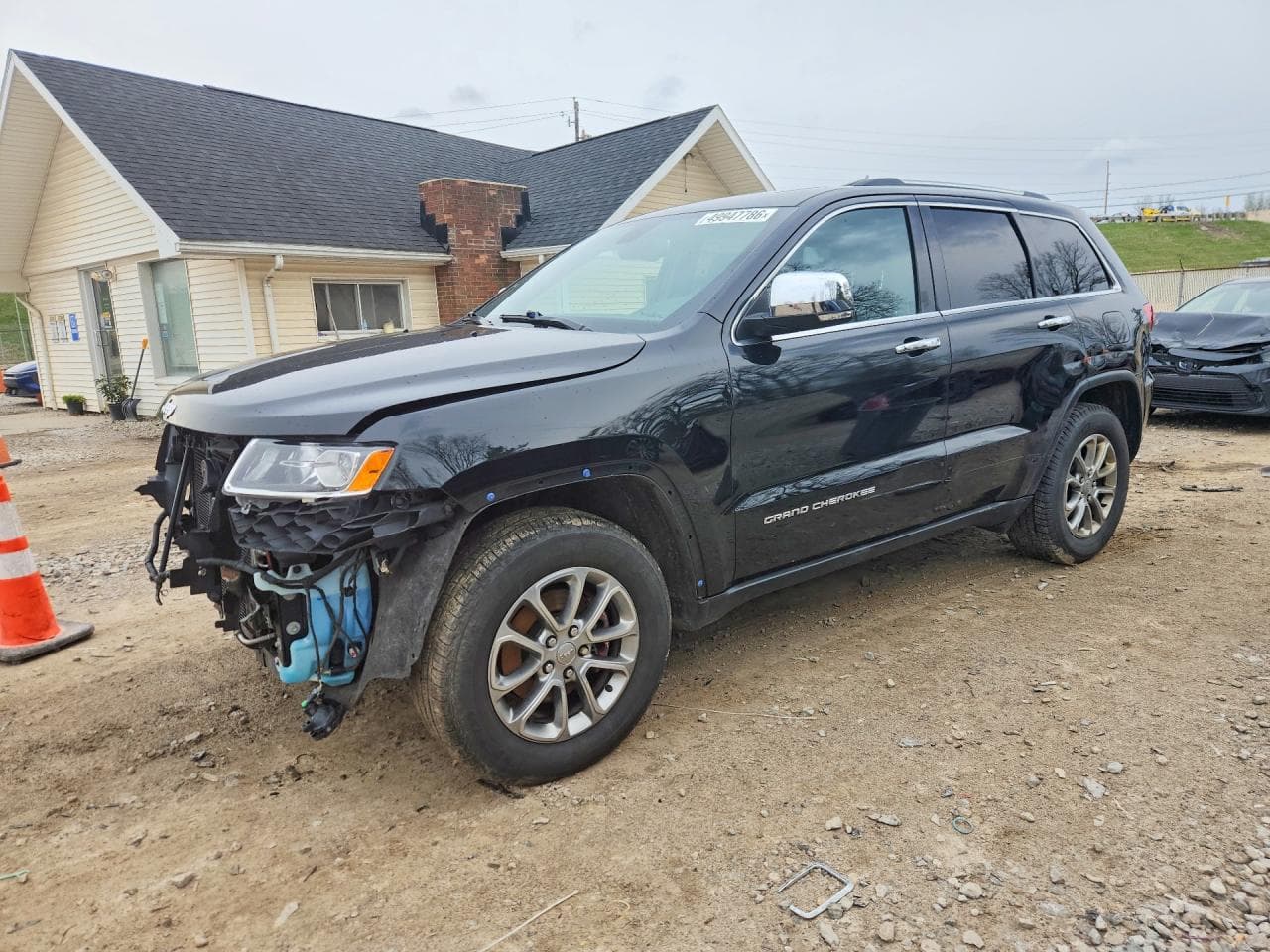 2015 Jeep Grand Cherokee — lot COPART #49947786, Avariat Față
