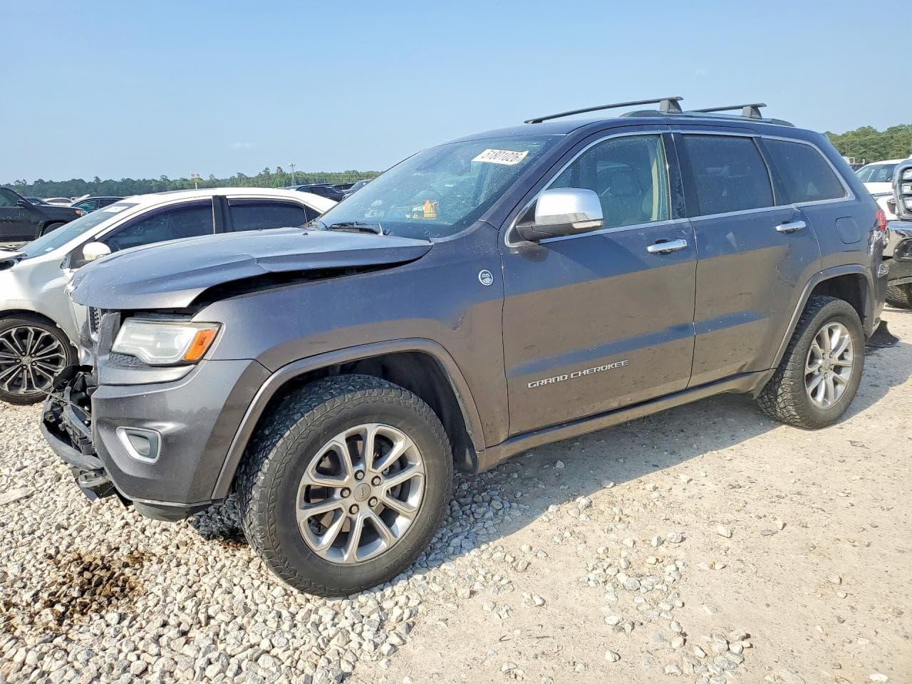 2014 Jeep Grand Cherokee — lot COPART #51801026, Avariat Față