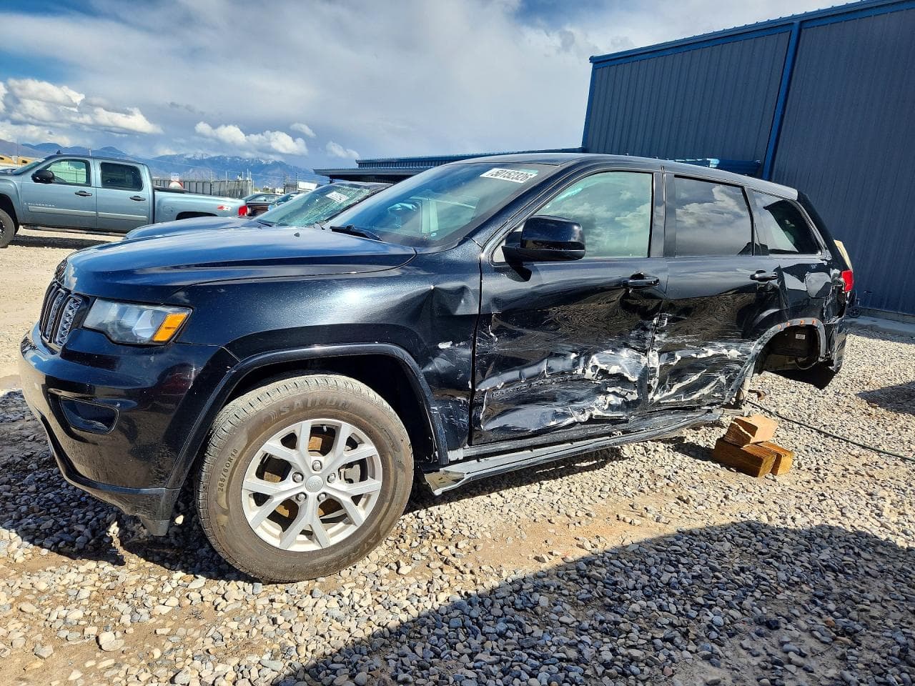 2017 Jeep Grand Cherokee — lot COPART #50152326, Avariat Față