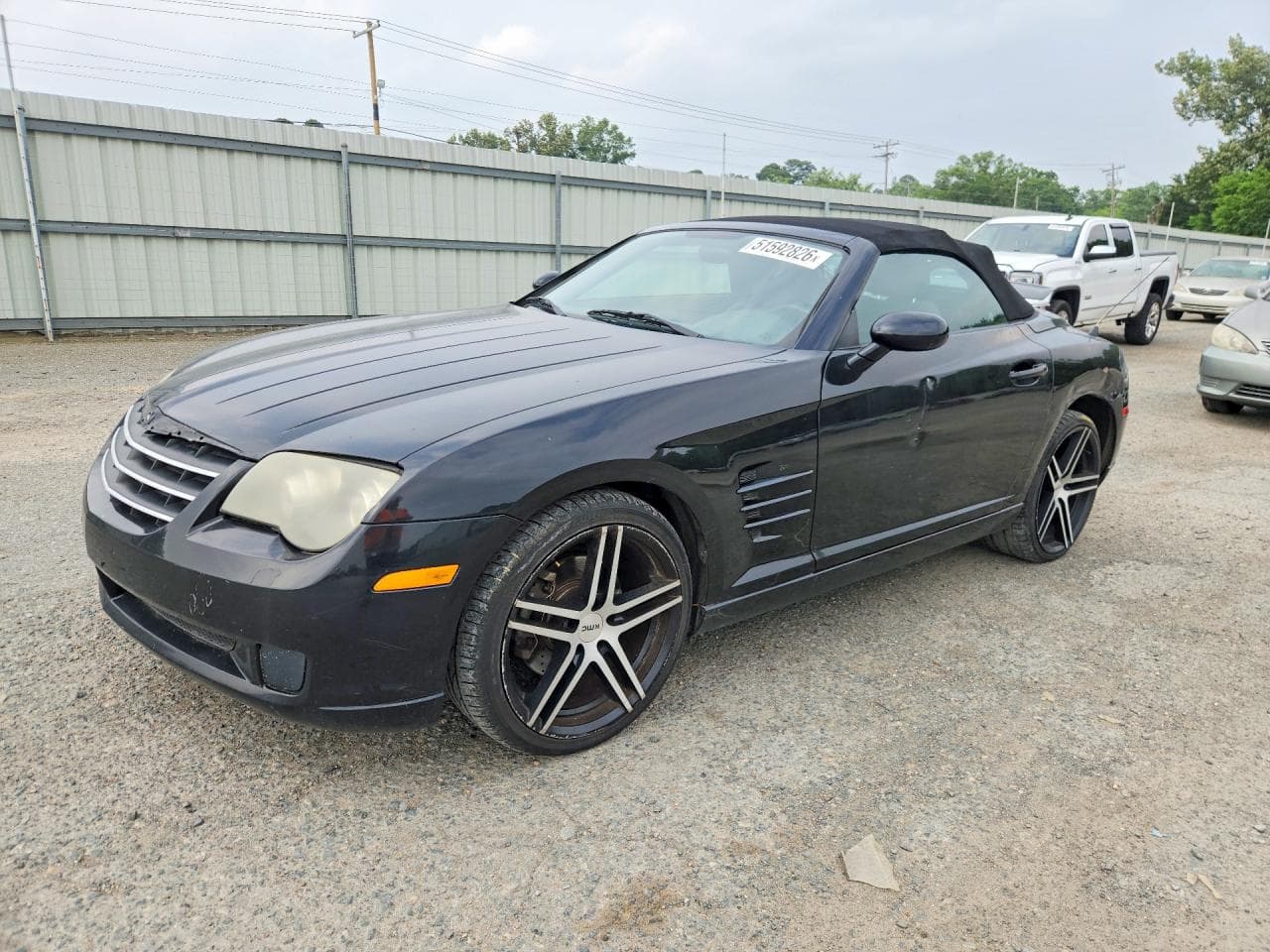 2005 Chrysler Crossfire — lot COPART #51592826, Daune Minore