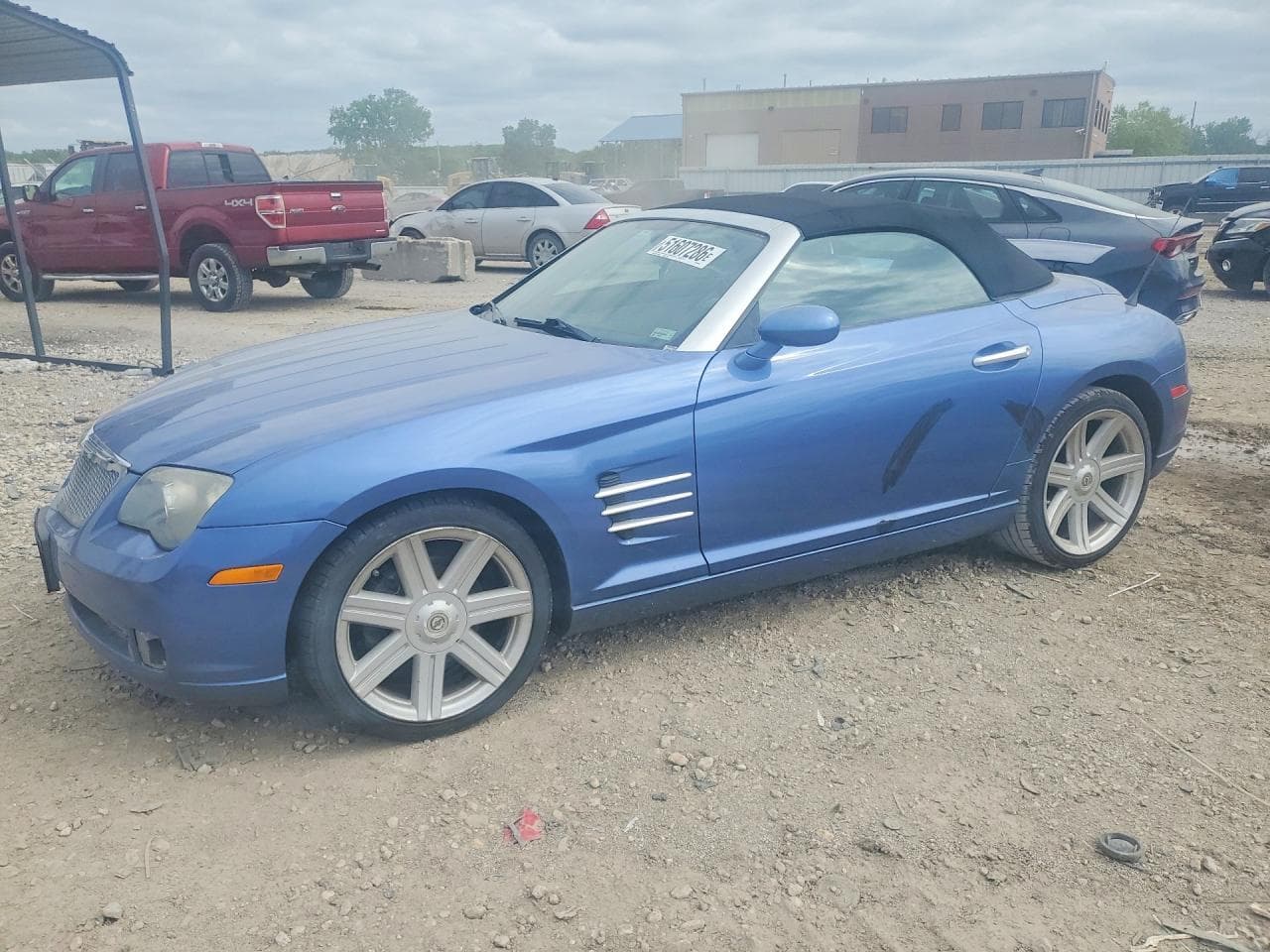 2005 Chrysler Crossfire — lot COPART #51607286, Avariat Lateral