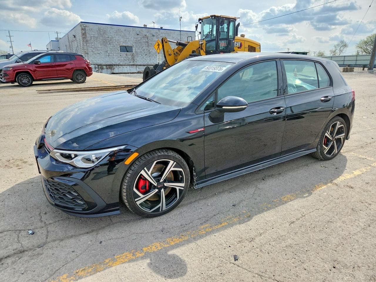 2024 Volkswagen GTI — lot COPART #50319376, Avariat Spate