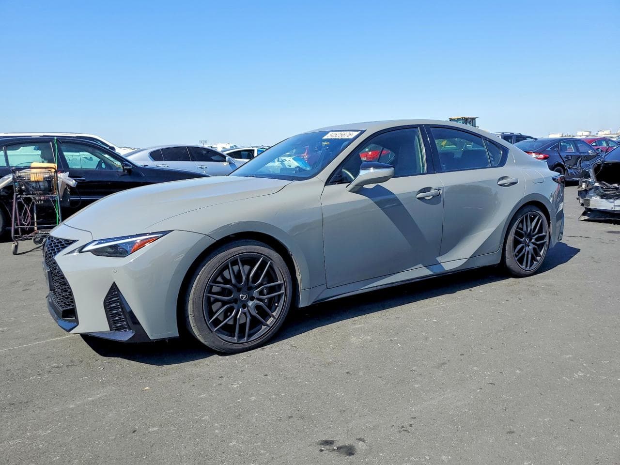 2022 Lexus IS — lot COPART #54525676, Vandalism