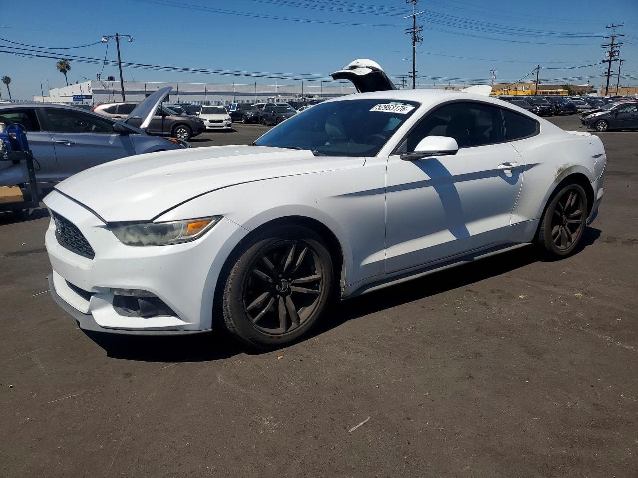 2016 Ford Mustang — lot COPART #52953176, Avariat Spate