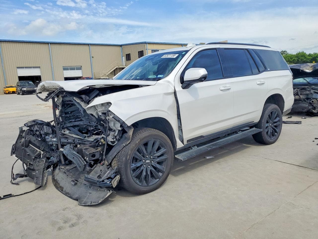 2023 Cadillac Escalade — lot COPART #52521156, Avariat Față