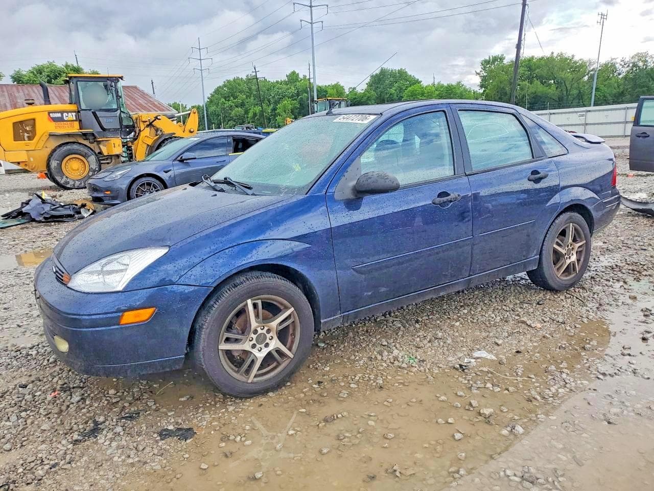2003 Ford Focus — lot COPART #62828596, Avariat Față