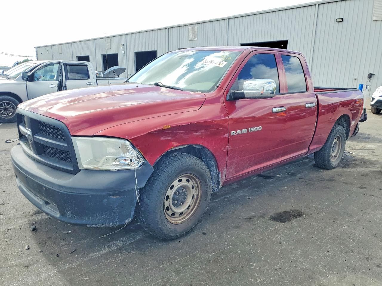 2012 Dodge Ram — lot COPART #53969406, Avariat Față