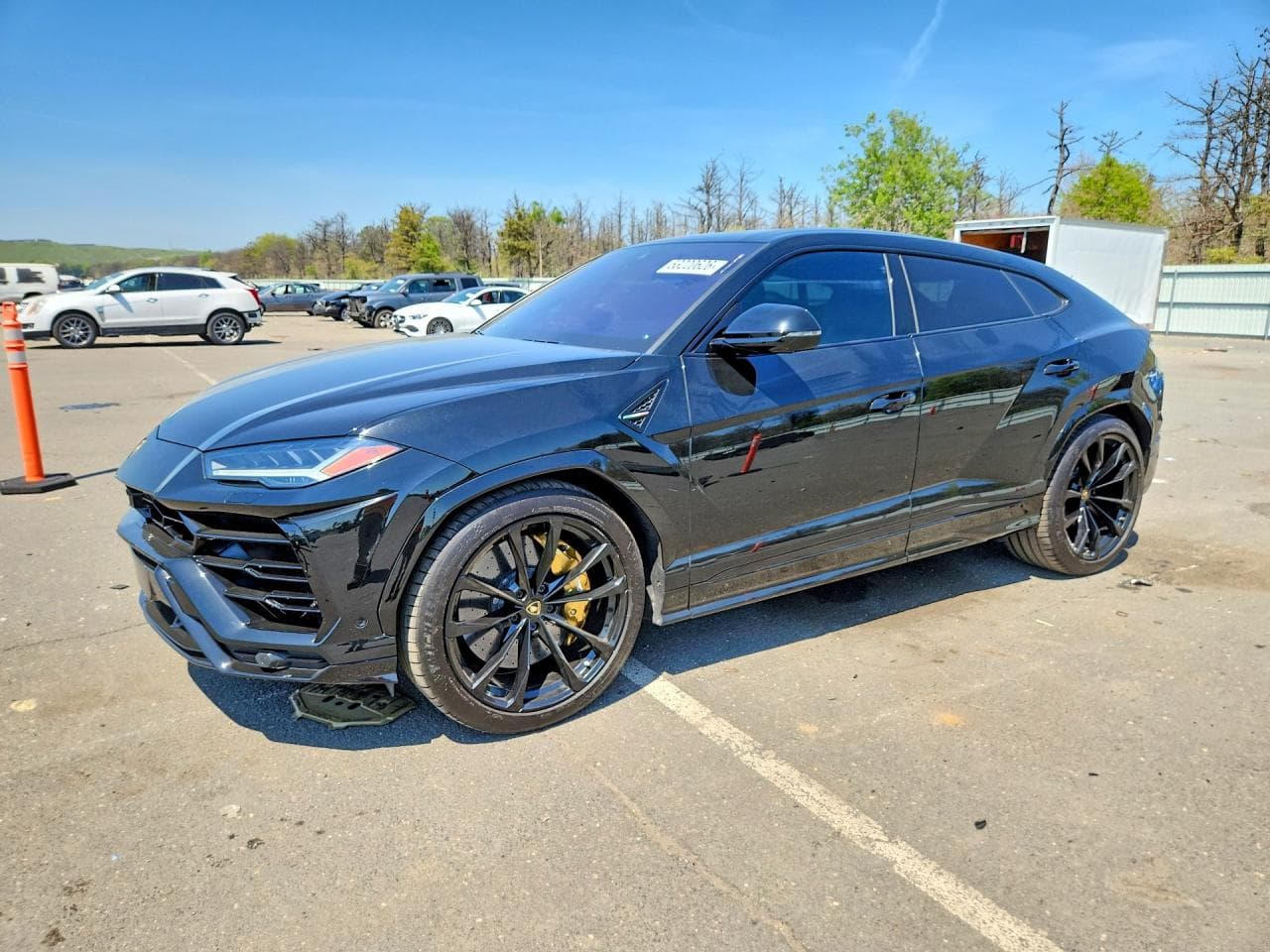 2019 Lamborghini Urus — lot COPART #53220626, Vandalism