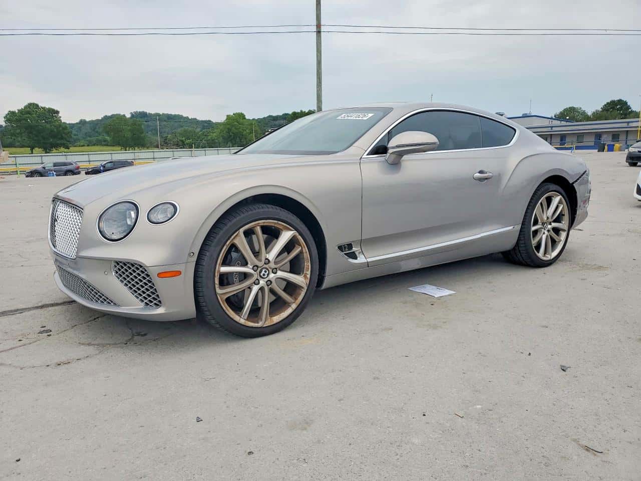2020 Bentley Continental — lot COPART #55441626, Avariat Spate