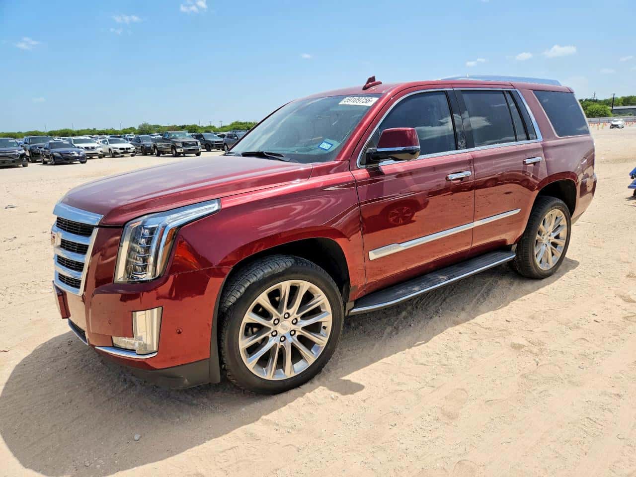 2020 Cadillac Escalade — lot COPART #59109756, Avariat Lateral