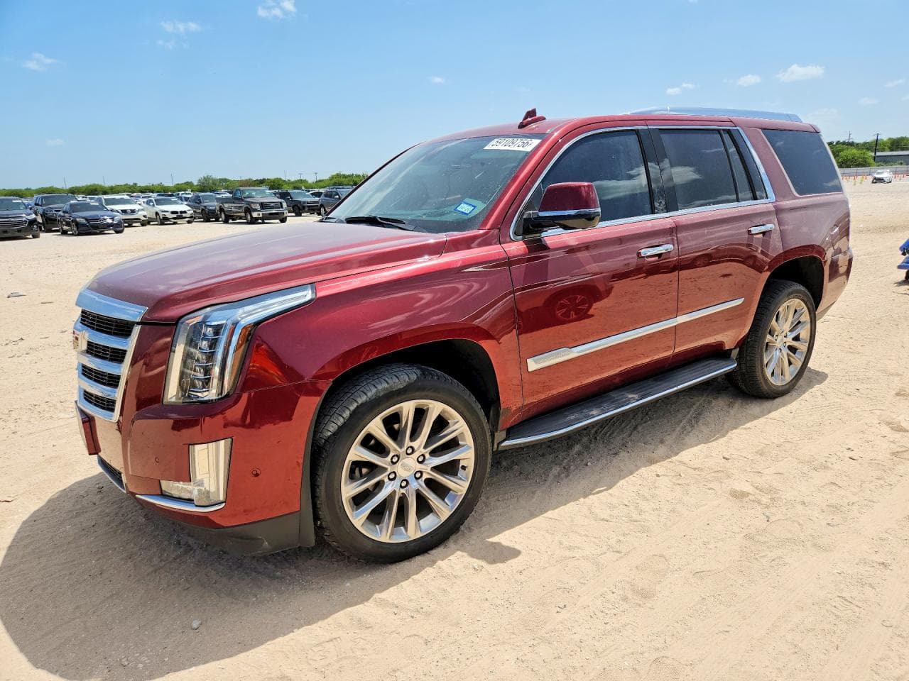2020 Cadillac Escalade — lot COPART #59109756, Avariat Lateral