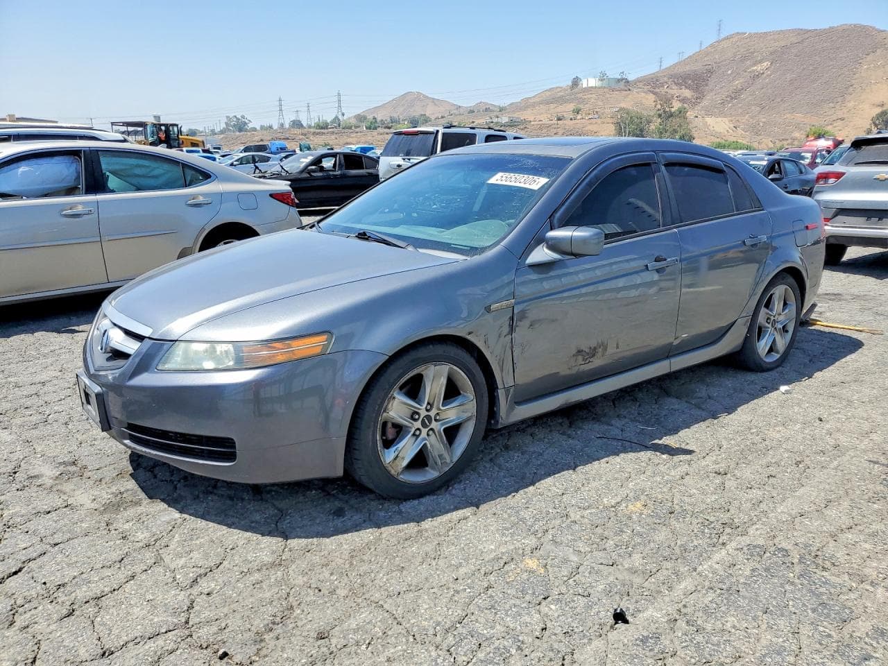 2006 Acura TL — lot COPART #55650306, Avariat Lateral