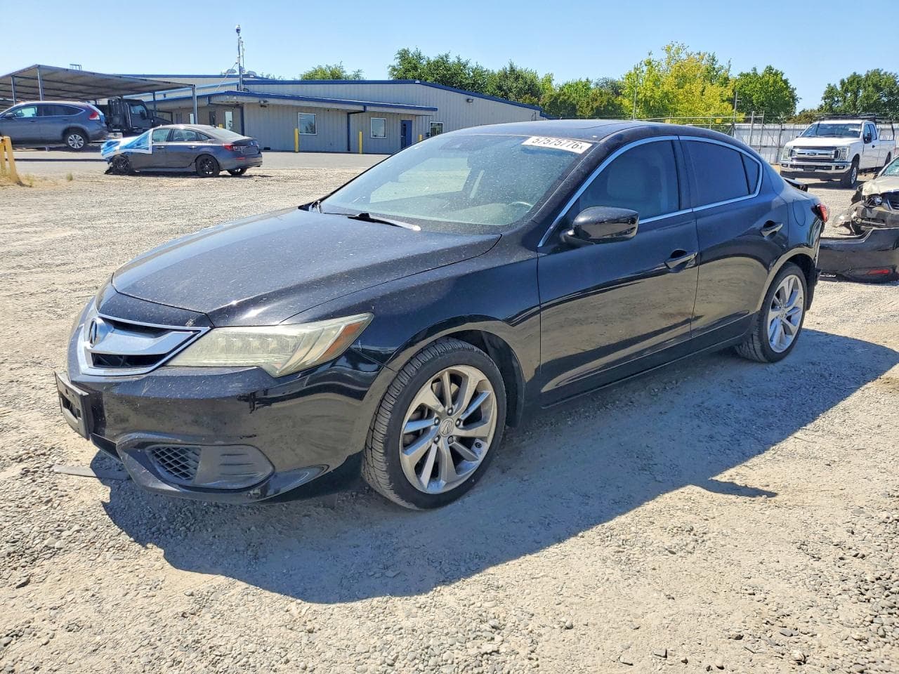 2016 Acura ILX — lot COPART #57575776, Avariat Spate