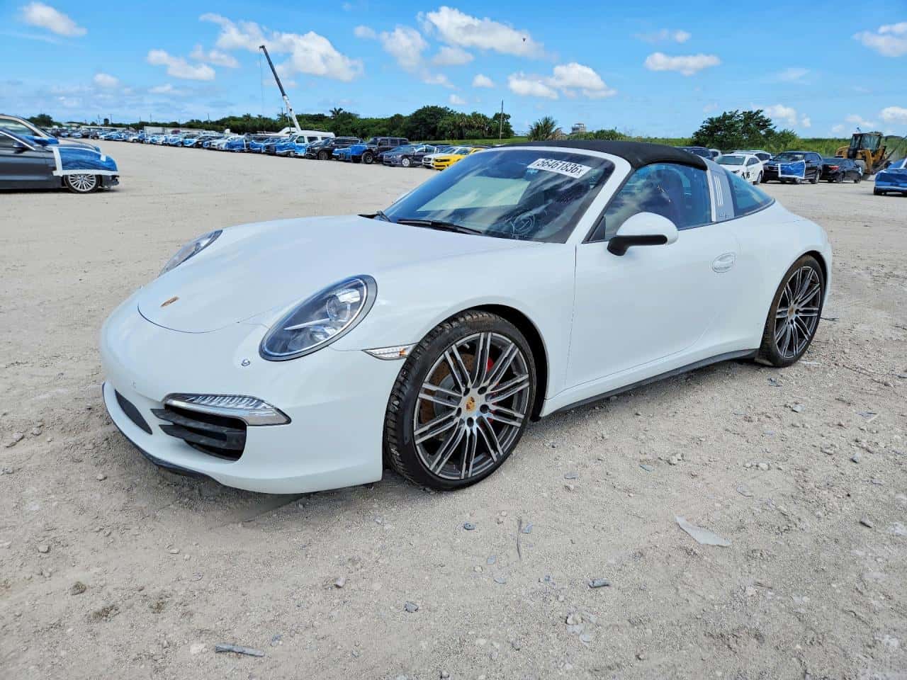 2015 Porsche 911 — lot COPART #56461836, Avariat Spate