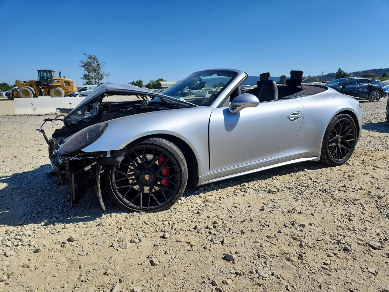 2015 Porsche 911 — lot COPART #58848106, Avariat Față