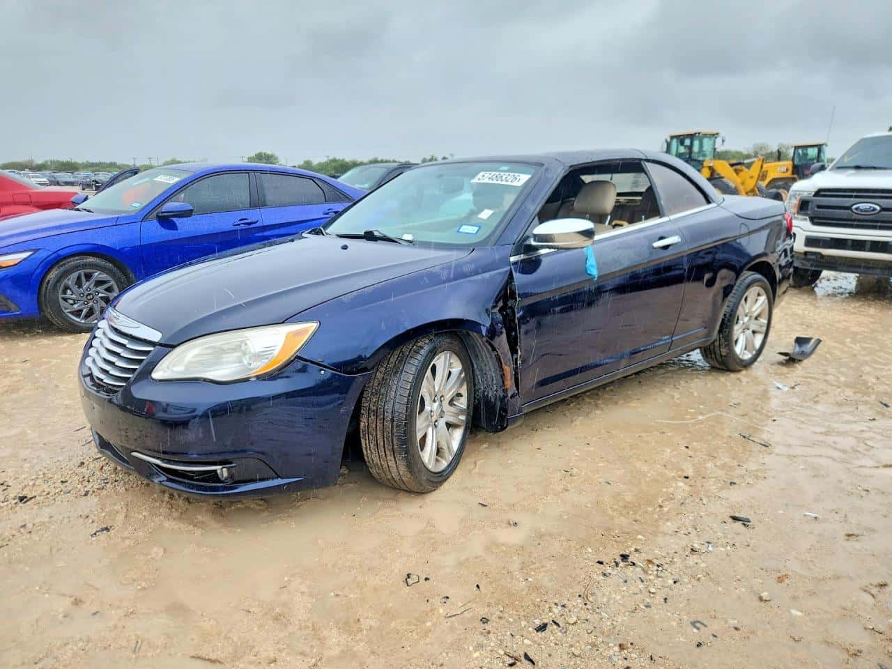 2012 Chrysler 200 — lot COPART #57486326, Avariat Lateral