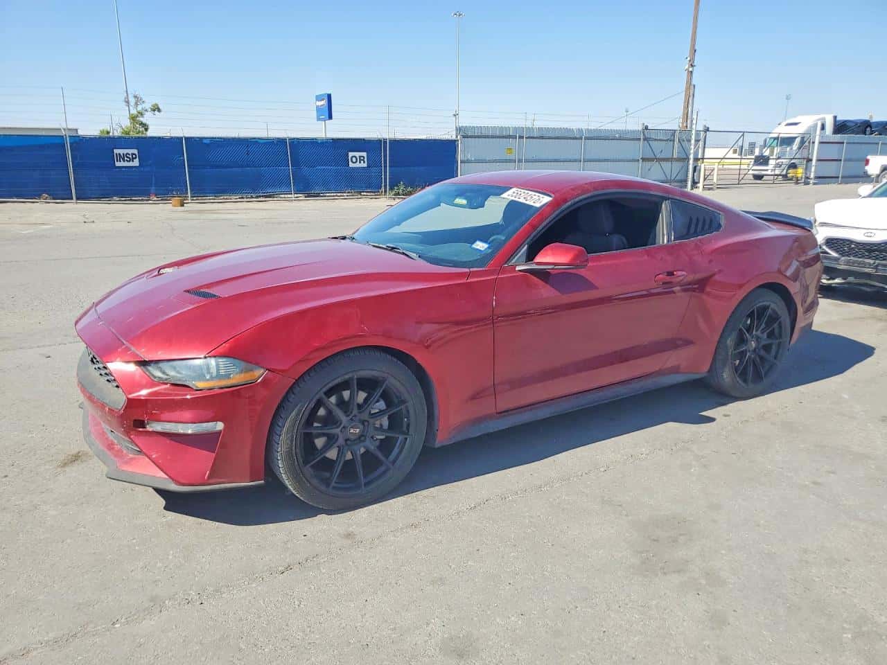 2018 Ford Mustang — lot COPART #55824576, Avariat Lateral