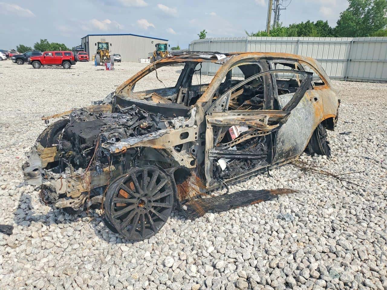 2016 Mercedes-Benz GLC — lot COPART #56307636, Incendiu
