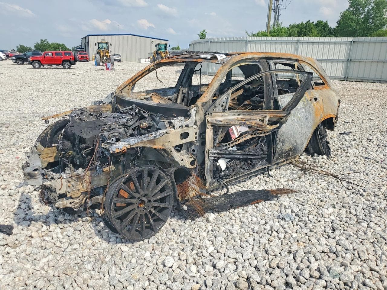 2016 Mercedes-Benz GLC — lot COPART #56307636, Incendiu