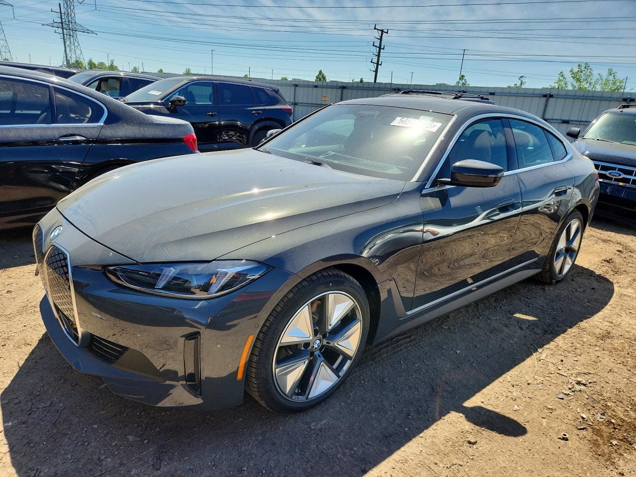 2026 BMW i4 — lot COPART #54545486, Avariat Spate