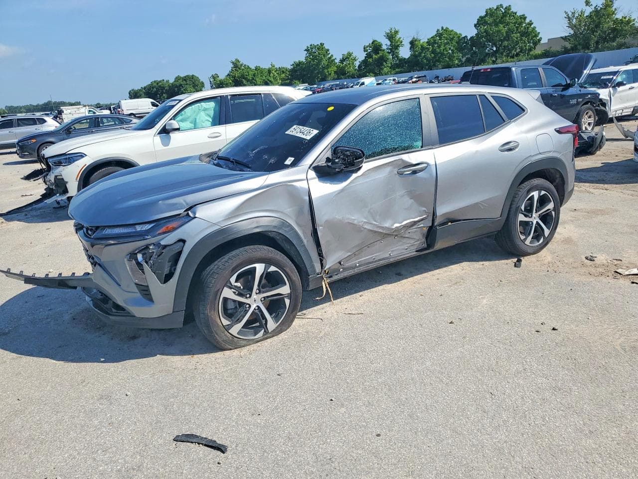 2025 Chevrolet Trax — lot COPART #59154436, Avariat Față