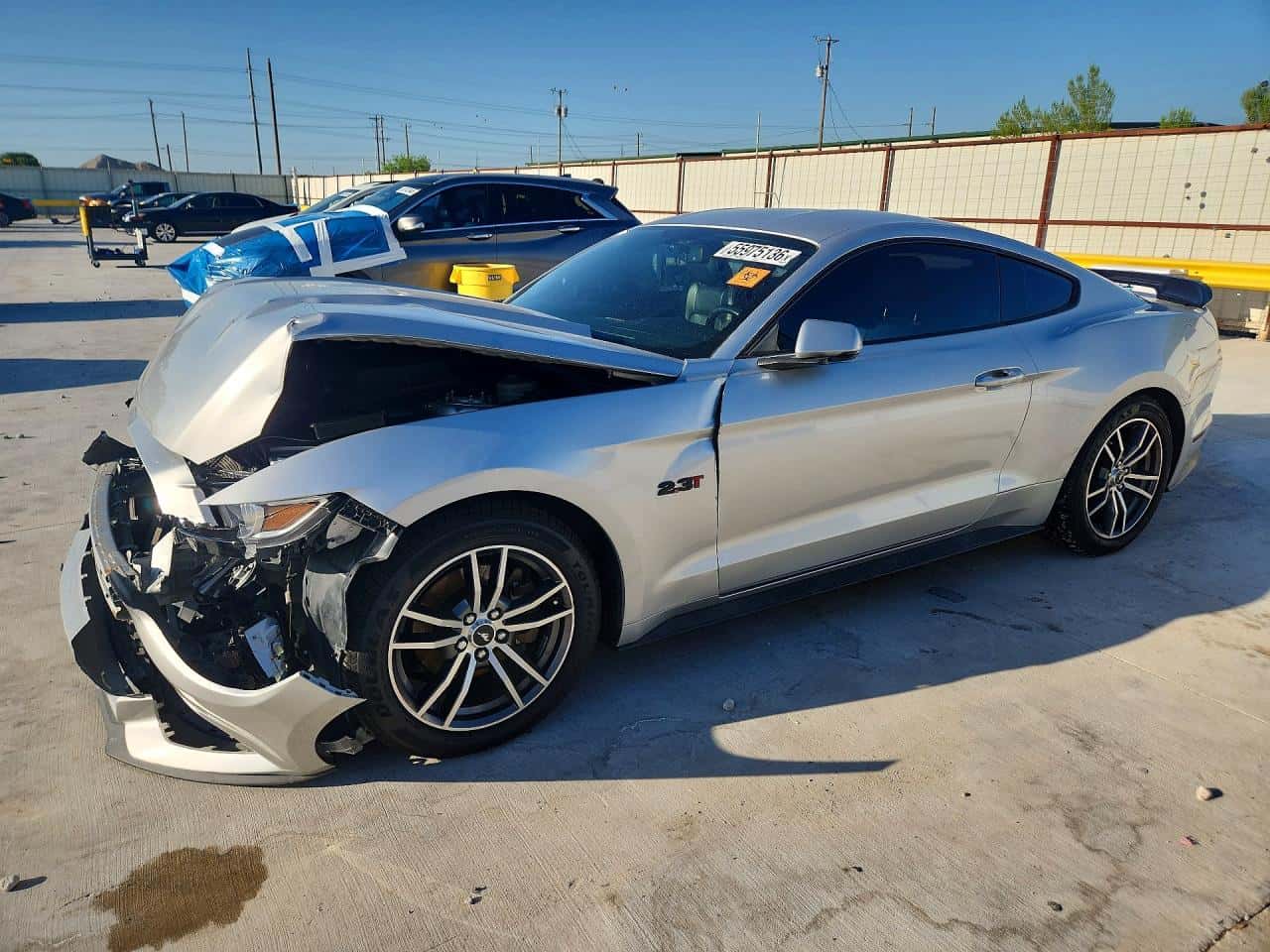 2017 Ford Mustang — lot COPART #55975136, Avariat Față