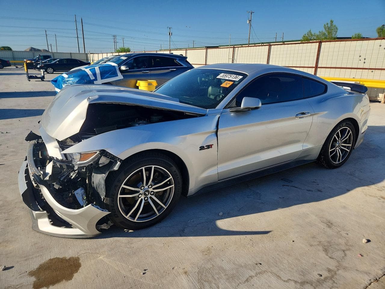 2017 Ford Mustang — lot COPART #55975136, Avariat Față