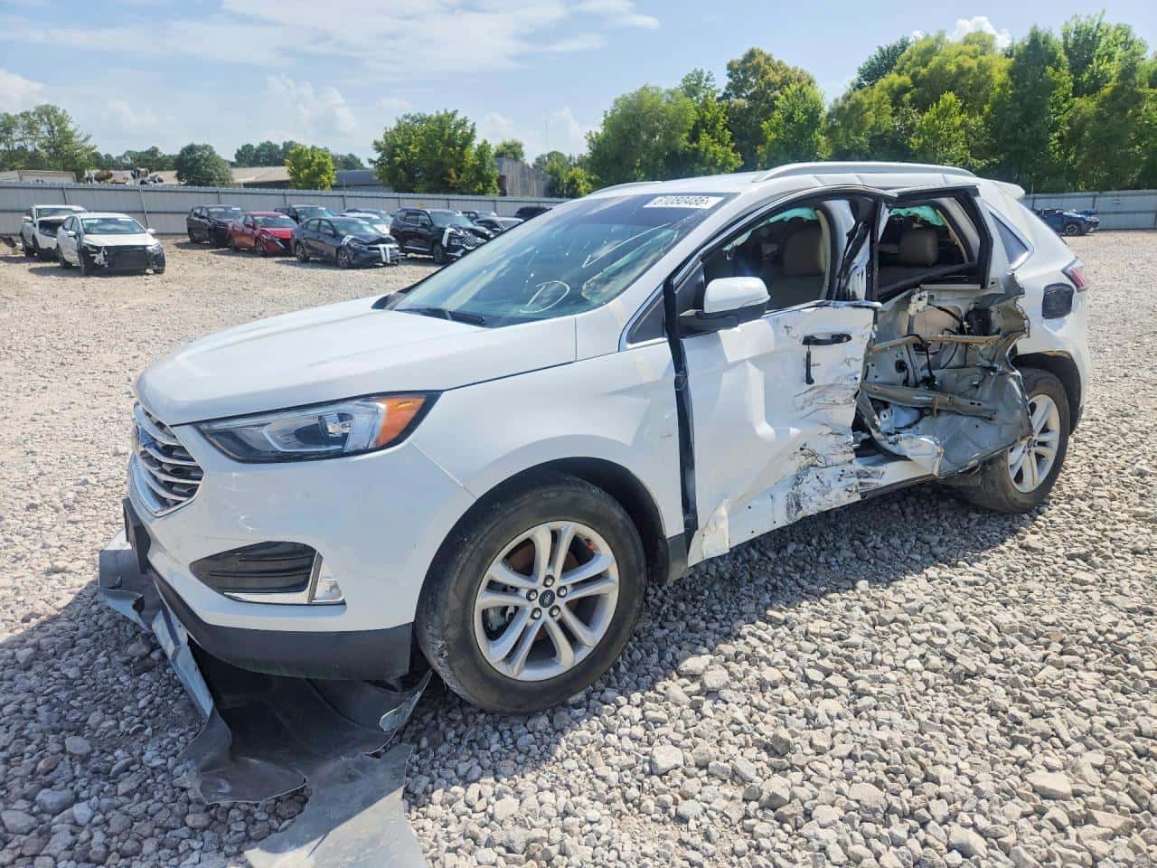 2020 Ford Edge — lot COPART #61080486, Avariat Lateral