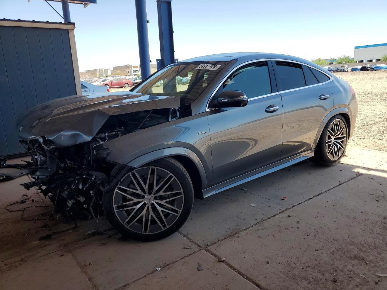 2024 Mercedes-Benz GLE — lot COPART #59915976, Avariat Față