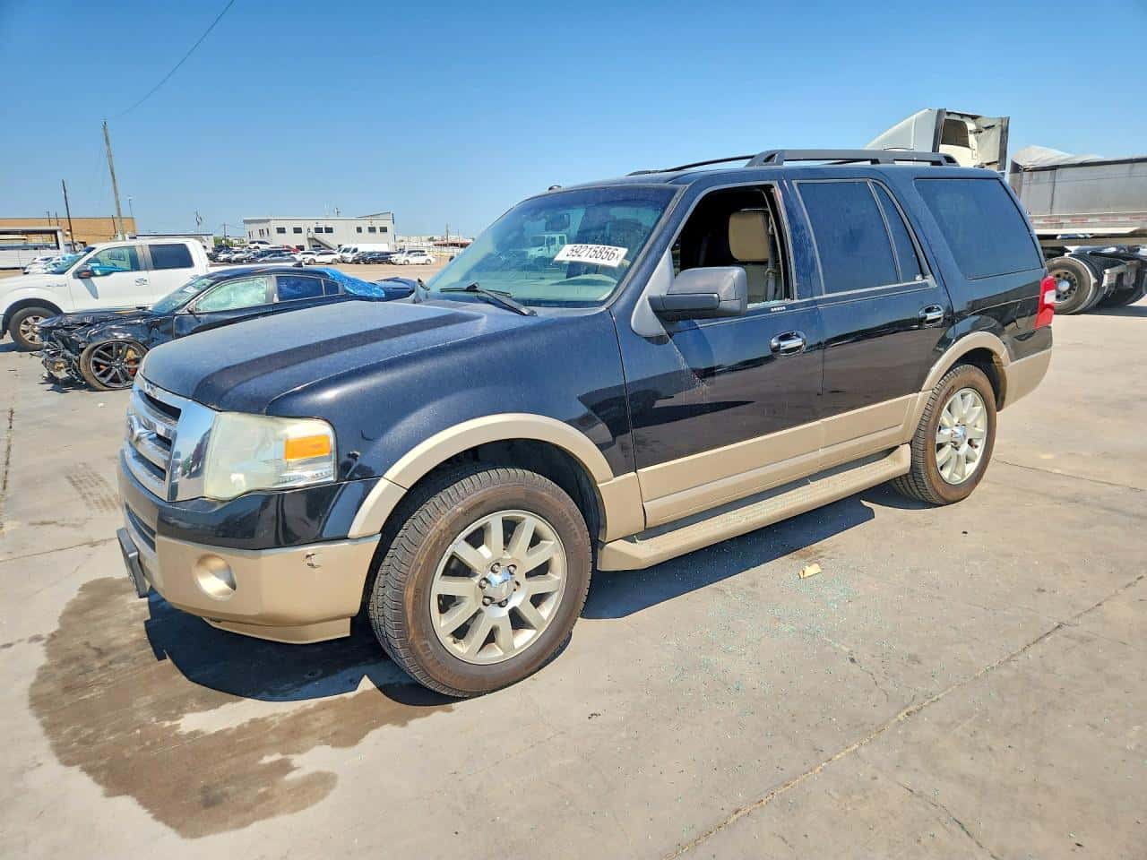 2011 Ford Expedition — lot COPART #59215856, Avariat Lateral