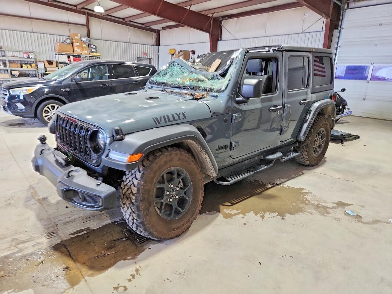 2026 Jeep Wrangler — lot COPART #60454876, Avariat Plafon